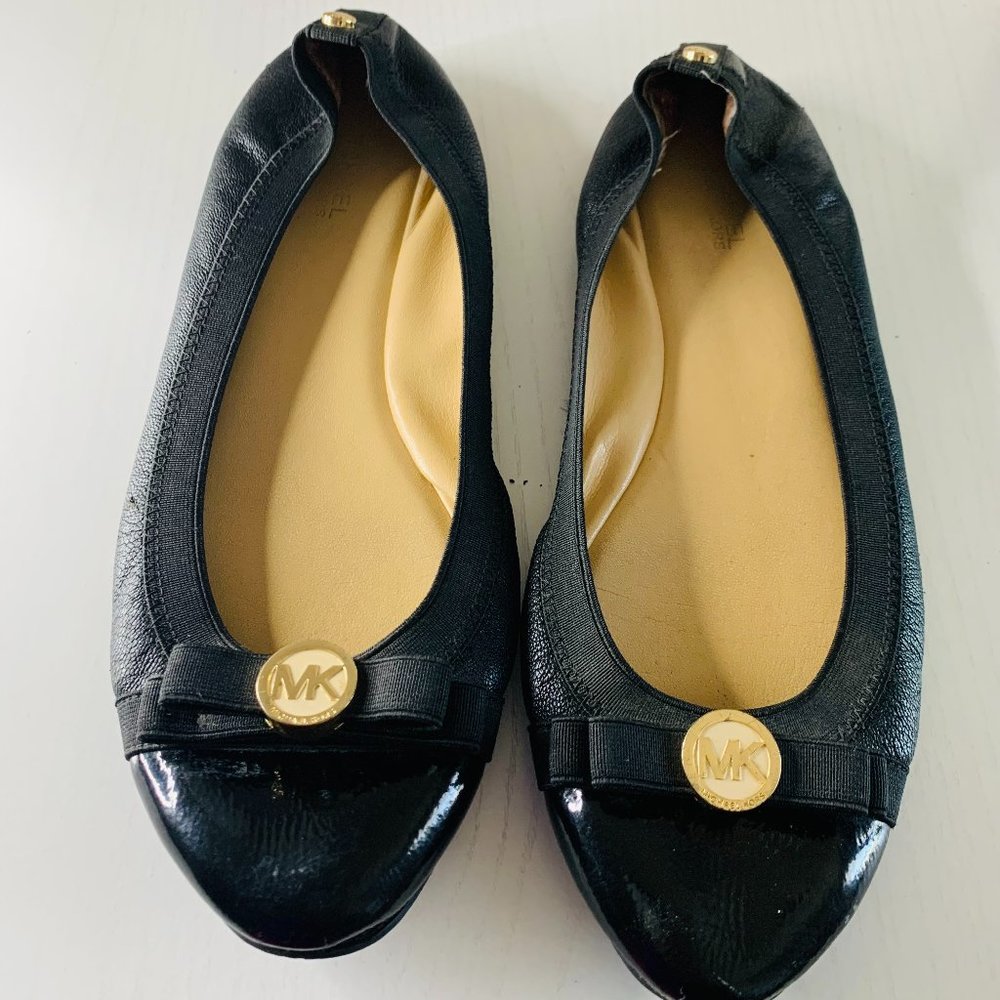 Michael Kors leather flats sz 7.5